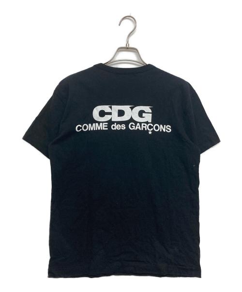 CDG（シーディージー）CDG (シーディージー) ロゴTシャツ ブラック サイズ:SIZE Mの古着・服飾アイテム