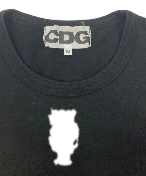 CDG（シーディージー）CDG (シーディージー) ロゴTシャツ ブラック サイズ:SIZE Mの古着・服飾アイテム