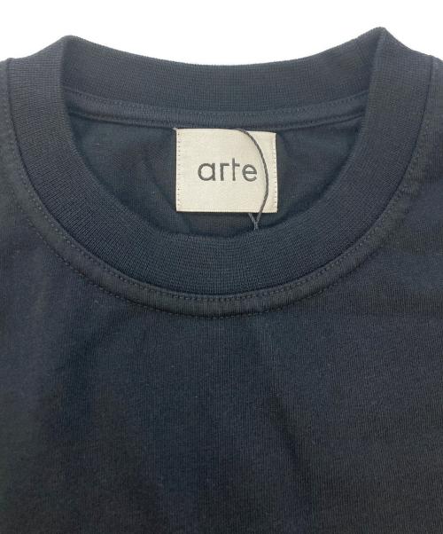 arte Antwerp（アートアントワープ）arte Antwerp (アートアントワープ) Diels Stitch T-shirt ブラック サイズ:SIZE M 未使用品の古着・服飾アイテム