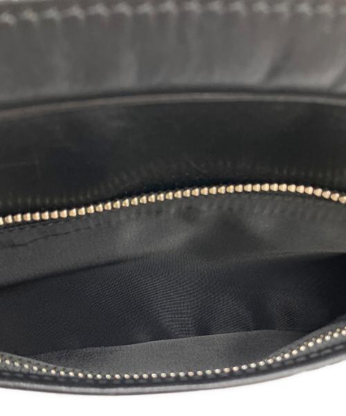 PORTER（ポーター）PORTER (ポーター) POUCH/レザークラッチバック ブラック サイズ:実寸サイズをご参照下さい。の古着・服飾アイテム