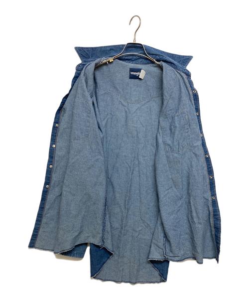 Wrangler（ラングラー）Wrangler (ラングラー) ウエスタンシャツ インディゴ サイズ:SIZE不明の古着・服飾アイテム