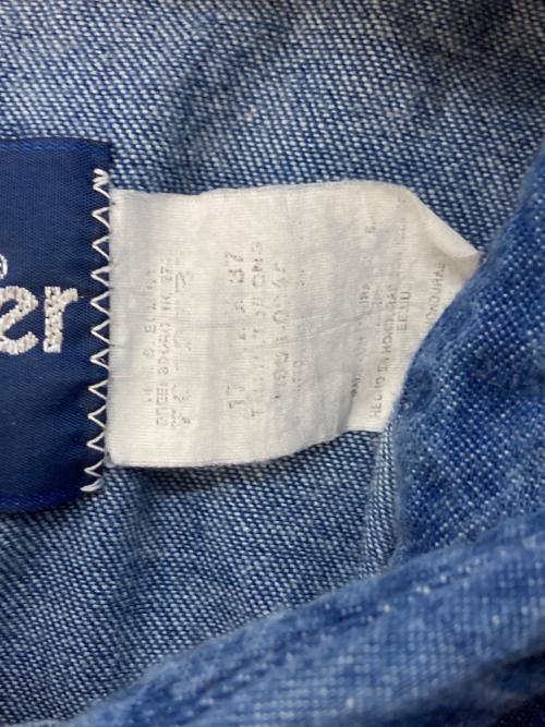 Wrangler（ラングラー）Wrangler (ラングラー) ウエスタンシャツ インディゴ サイズ:SIZE不明の古着・服飾アイテム