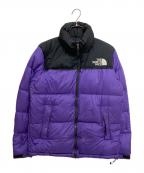 THE NORTH FACEザ ノース フェイス）の古着「NUPTSE JACKET　ND91841」｜ブラック×パープル