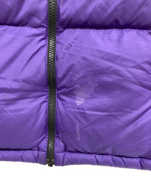 THE NORTH FACE（ザ ノース フェイス）THE NORTH FACE (ザ ノース フェイス) NUPTSE JACKET　ND91841 ブラック×パープル サイズ:SIZE Lの古着・服飾アイテム