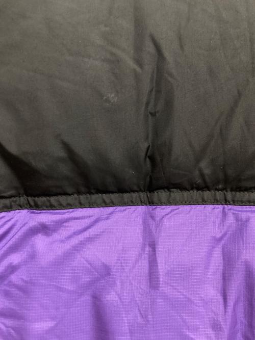 THE NORTH FACE（ザ ノース フェイス）THE NORTH FACE (ザ ノース フェイス) NUPTSE JACKET　ND91841 ブラック×パープル サイズ:SIZE Lの古着・服飾アイテム