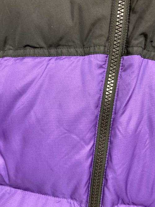 THE NORTH FACE（ザ ノース フェイス）THE NORTH FACE (ザ ノース フェイス) NUPTSE JACKET　ND91841 ブラック×パープル サイズ:SIZE Lの古着・服飾アイテム