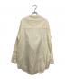 mii (ミー) nano・universe (ナノ・ユニバース) PACED HAND EMBROIDERED SHIRT ベージュ サイズ:SIZE M：18000円
