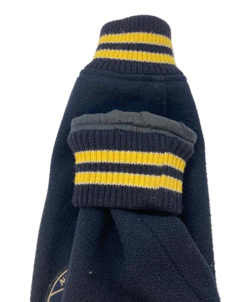 POLO RALPH LAUREN（ポロ・ラルフローレン）POLO RALPH LAUREN (ポロ・ラルフローレン) ウールブレンドレターマンジャケット ネイビー サイズ:SIZE XLの古着・服飾アイテム