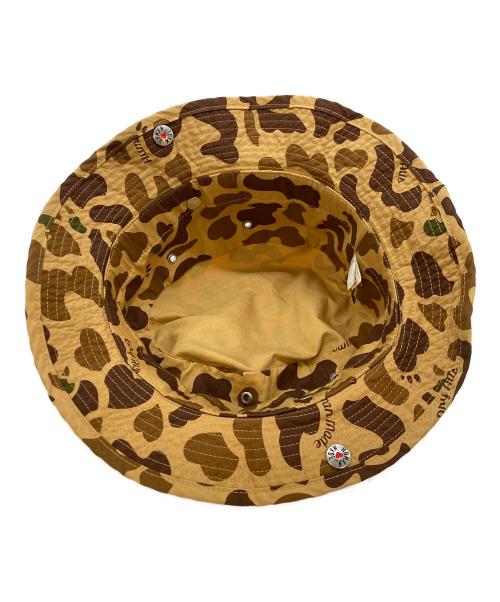 HUMAN MADE（ヒューマンメイド）HUMAN MADE (ヒューマンメイド) DUCK CAMO BUCKET HAT ブラウンの古着・服飾アイテム