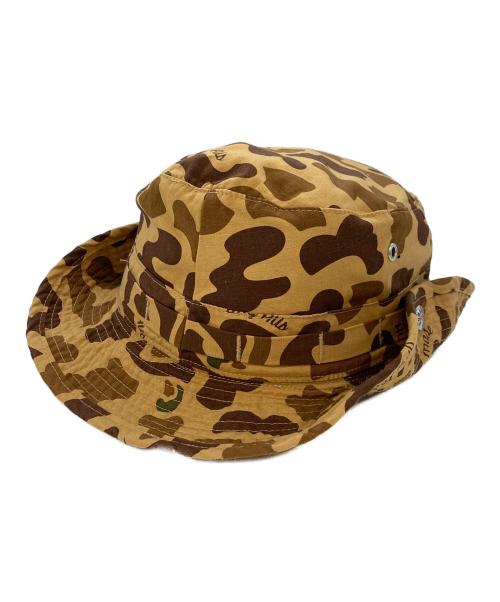 HUMAN MADE（ヒューマンメイド）HUMAN MADE (ヒューマンメイド) DUCK CAMO BUCKET HAT ブラウンの古着・服飾アイテム