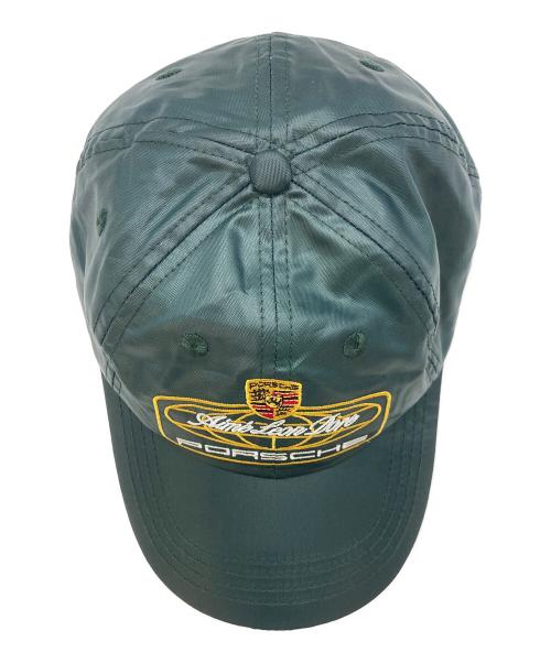 Aime Leon Dore（エメ レオン ドレ）Aime Leon Dore (エメ レオン ドレ) PORCHE (ポルシェ) Nylon Logo Cap/キャップ(ナイロン ロゴ キャップ） グリーンの古着・服飾アイテム