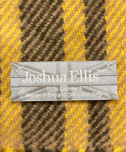 JOSHUA ELLIS（ジョシュア エリス）Joshua Ellis (ジョシュア エリス) カシミヤマフラー イエロー サイズ:実寸参照の古着・服飾アイテム