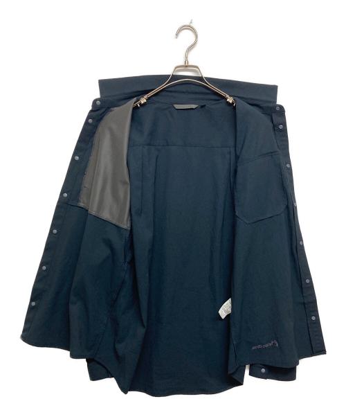 Teton Bros（ティートンブロス）Teton Bros (ティートンブロス) Chill Shirt ネイビー サイズ:SIZE Lの古着・服飾アイテム