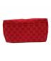 中古・古着 GUCCI (グッチ) GGキャンバス ハンドバッグ レッド サイズ:実寸サイズをご参照下さい。：18000円