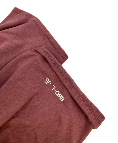 JOHNDOE（ジョーンドゥ）JOHNDOE (ジョーンドゥ) JD BAGGY PANTS ボルドー サイズ:SIZE Mの古着・服飾アイテム