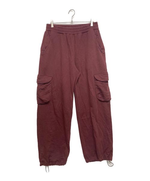 UMBRO（アンブロ）UMBRO (アンブロ) PARANOID (パラノイド) BALLON SWEAT CARGO PANTS(バロンスウェットカーゴパンツ) ボルドー サイズ:SIZE Lの古着・服飾アイテム