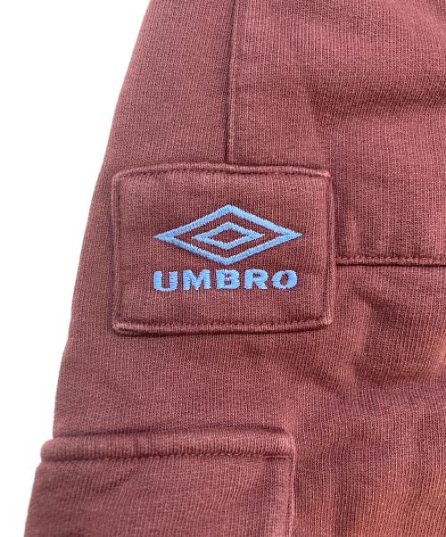 UMBRO（アンブロ）UMBRO (アンブロ) PARANOID (パラノイド) BALLON SWEAT CARGO PANTS(バロンスウェットカーゴパンツ) ボルドー サイズ:SIZE Lの古着・服飾アイテム