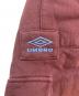 中古・古着 UMBRO (アンブロ) PARANOID (パラノイド) BALLON SWEAT CARGO PANTS(バロンスウェットカーゴパンツ) ボルドー サイズ:SIZE L：10000円