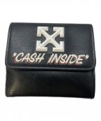 OFFWHITEオフホワイト）の古着「Jitney Leather Wallet」｜ブラック