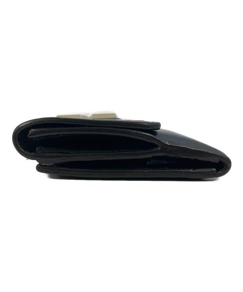 OFFWHITE（オフホワイト）OFFWHITE (オフホワイト) Jitney Leather Wallet ブラック サイズ:実寸サイズをご参照下さい。の古着・服飾アイテム