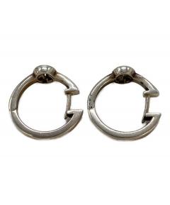 中古・古着通販】GUCCI (グッチ) GGインターロッキング 片耳ピアス