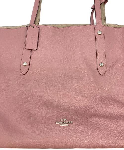 COACH（コーチ）COACH (コーチ) リバーシブルトートバッグ ピンク サイズ:実寸サイズをご参照下さい。の古着・服飾アイテム