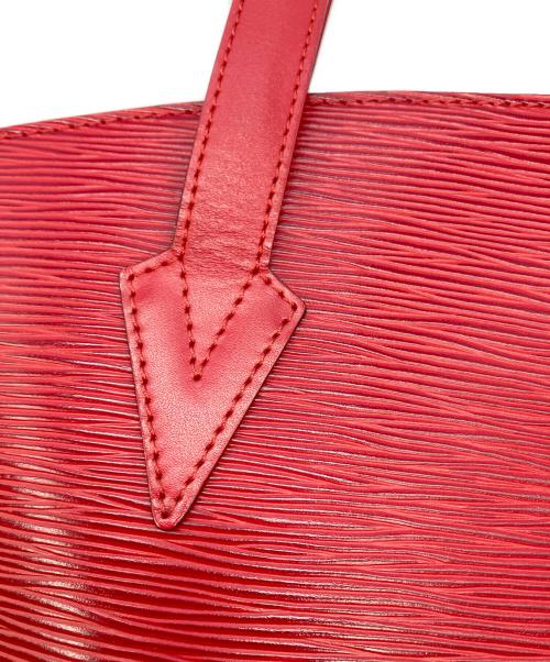 LOUIS VUITTON（ルイ ヴィトン）LOUIS VUITTON (ルイ ヴィトン) サンジャックPM レッド サイズ:実寸サイズをご参照下さい。の古着・服飾アイテム