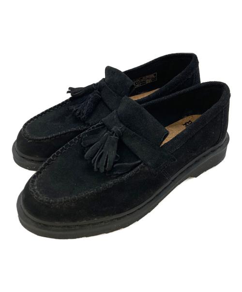 Dr.Martens（ドクターマーチン）Dr.Martens (ドクターマーチン) スエード タッセル ローファー ブラック サイズ:SIZE UK9の古着・服飾アイテム