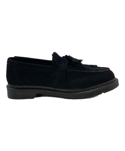 Dr.Martens（ドクターマーチン）Dr.Martens (ドクターマーチン) スエード タッセル ローファー ブラック サイズ:SIZE UK9の古着・服飾アイテム