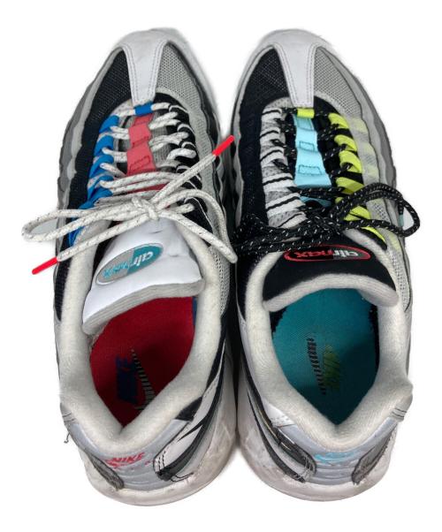 NIKE（ナイキ）NIKE (ナイキ) AIR MAX 95 QS GREEDY ホワイト×ブルー サイズ:28.5㎝の古着・服飾アイテム