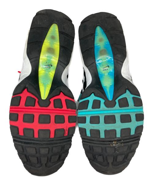 NIKE（ナイキ）NIKE (ナイキ) AIR MAX 95 QS GREEDY ホワイト×ブルー サイズ:28.5㎝の古着・服飾アイテム