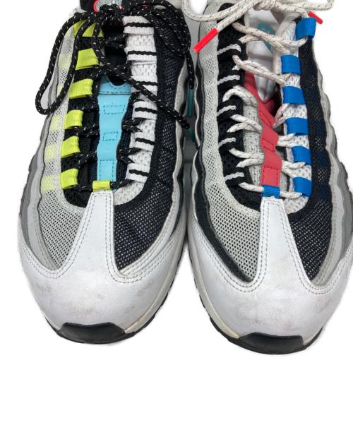 NIKE（ナイキ）NIKE (ナイキ) AIR MAX 95 QS GREEDY ホワイト×ブルー サイズ:28.5㎝の古着・服飾アイテム