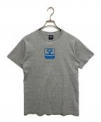 stussyステューシー）の古着「反射ロゴtee」｜グレー