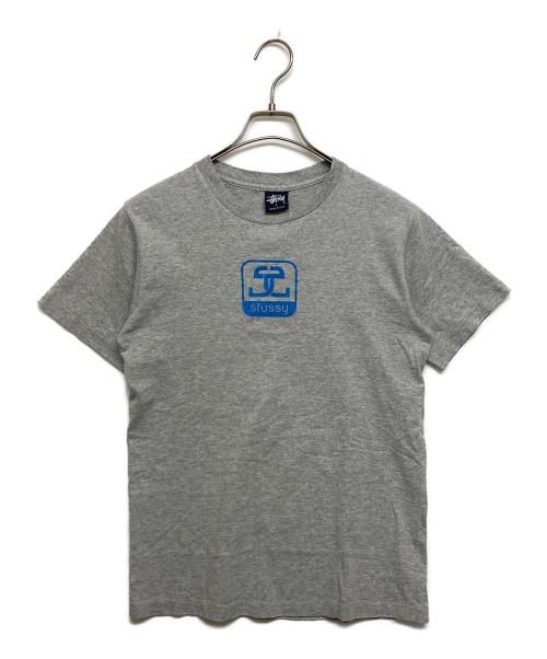 stussy（ステューシー）stussy (ステューシー) 反射ロゴtee グレー サイズ:SIZE Sの古着・服飾アイテム