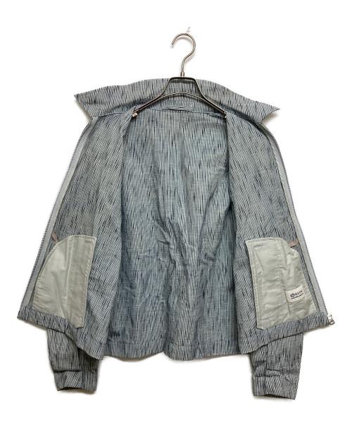KUON（クオン）KUON (クオン) 藍染め スラブコットン ジップ ブルゾン ブルー サイズ:SIZE Sの古着・服飾アイテム