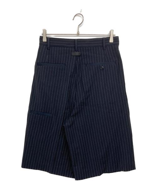 BREATH（ブレス）BREATH (ブレス) TUCK WIDE SHORTS ネイビー サイズ:SIZE Sの古着・服飾アイテム