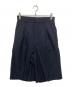 BREATH（ブレス）の古着「TUCK WIDE SHORTS」｜ネイビー
