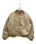BREATH（ブレス）の古着「フェイクレザージャケット BR25AW-00101」｜ベージュ