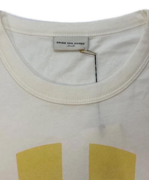 DRIES VAN NOTEN（ドリスヴァンノッテン）DRIES VAN NOTEN (ドリスヴァンノッテン) 半袖Tシャツ ホワイト サイズ:SIZE Sの古着・服飾アイテム