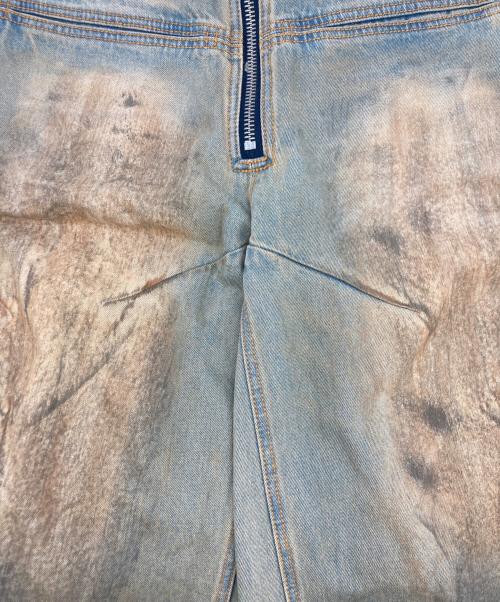 FILTH（フィルス）FILTH (フィルス) Front zip buggy Denim shortsハーフパンツ インディゴ サイズ:SIZE 1の古着・服飾アイテム