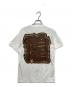 A BATHING APE (アベイシングエイプ) SNEAKERWOLF (スニーカーウルフ) コラボプリントtシャツ ホワイト サイズ:SIZE S：8000円