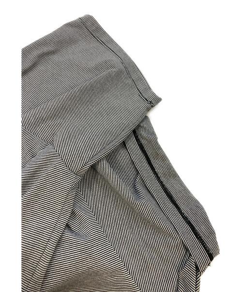FreshService（フレッシュサービス）FreshService (フレッシュサービス) MICRO BORDER TEE ホワイト×ブラック サイズ:SIZE Lの古着・服飾アイテム