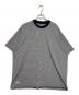 FreshService（フレッシュサービス）の古着「MICRO BORDER TEE」｜ホワイト×ブラック