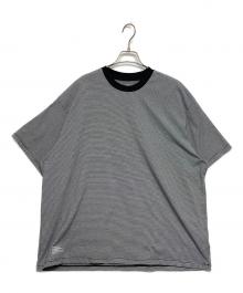 FreshService（フレッシュサービス）の古着「MICRO BORDER TEE」｜ホワイト×ブラック