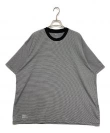 FreshService（フレッシュサービス）の古着「MICRO BORDER TEE」｜ホワイト×ブラック