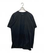 Y-3ワイスリー）の古着「異素材切替 Tシャツ」｜ブラック