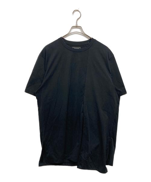 Y-3（ワイスリー）Y-3 (ワイスリー) 異素材切替 Tシャツ ブラック サイズ:SIZE Mの古着・服飾アイテム