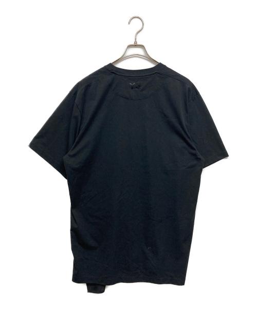 Y-3（ワイスリー）Y-3 (ワイスリー) 異素材切替 Tシャツ ブラック サイズ:SIZE Mの古着・服飾アイテム