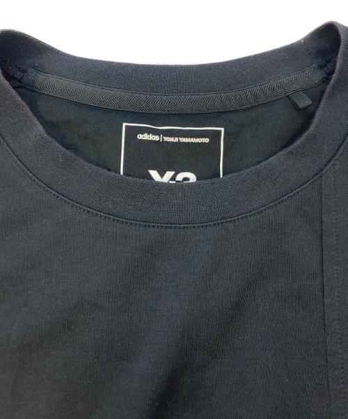 Y-3（ワイスリー）Y-3 (ワイスリー) 異素材切替 Tシャツ ブラック サイズ:SIZE Mの古着・服飾アイテム