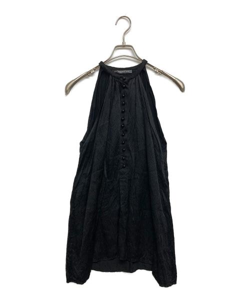 BALENCIAGA（バレンシアガ）BALENCIAGA (バレンシアガ) ノースリーブブラウス ブラック サイズ:SIZE38の古着・服飾アイテム